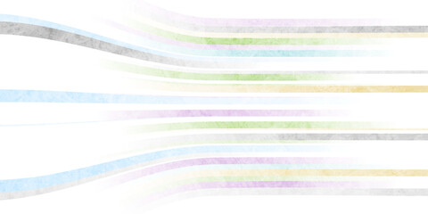 Poster - Colorful geometric stripes abstract minimal grunge background. Vector retro elegant design