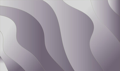 Poster - Abstract monochromatic waves in a multi-layered minimalist design