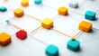© Jolin - Abstract business diagram showcasing modern, clean design for professional concepts.