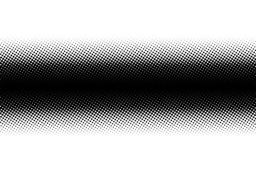 Poster - Abstract simple flat black straight line halftone texture isolated on transparent background. Geometric vector shape elements pattern for presentation design, card, or banner