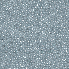 Poster - Triangles pattern. Small shape size. Multiple repeated inner triangles. One tone colored style. Repeatable pattern. Beautiful vector tiles. Seamless vector illustration.