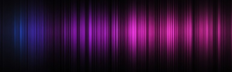 Poster - Colorful vertical light patterns create a vibrant atmosphere in a digital art display