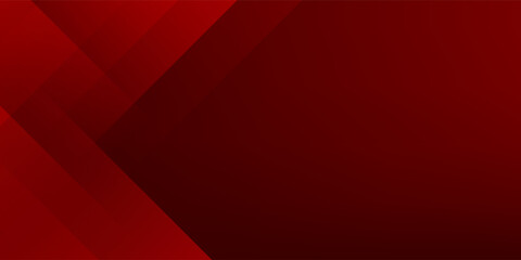 Wall Mural - Abstract simple dark red gradient illustration background with 3d look overlap square with shadow and line pattern. Cool design and luxury. Eps10 vector