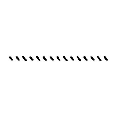 Hand drawn slash line doodle. Minimal decorative outline element vector design isolated illustration.