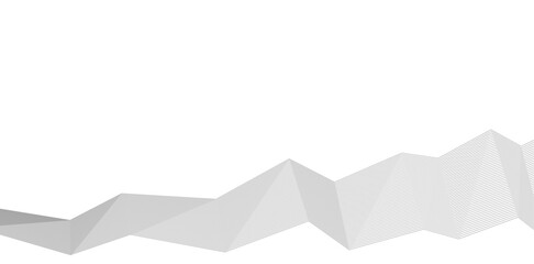 Poster - Minimalist Abstract Line Art - Geometric Architecture and Futuristic Design - Vector Illustration