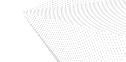 Poster - Minimalist Abstract Line Art - Geometric Architecture and Futuristic Design - Vector Illustration