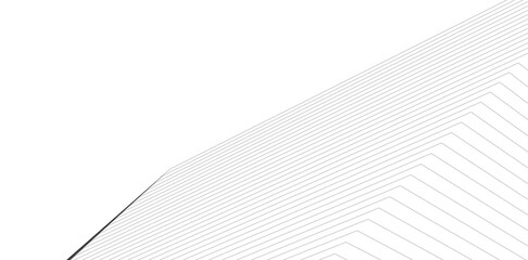 Poster - Minimalist Abstract Line Art - Geometric Architecture and Futuristic Design - Vector Illustration