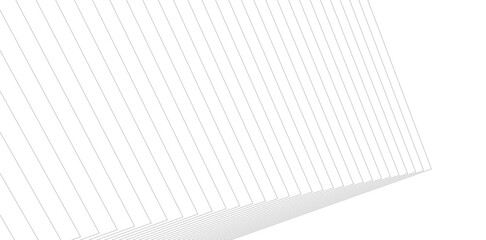 Poster - Minimalist Abstract Line Art - Geometric Architecture and Futuristic Design - Vector Illustration