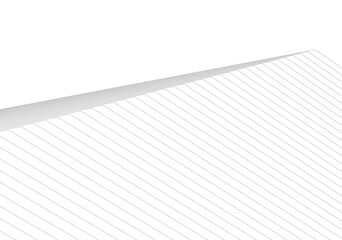 Poster - Minimalist Abstract Line Art - Geometric Architecture and Futuristic Design - Vector Illustration