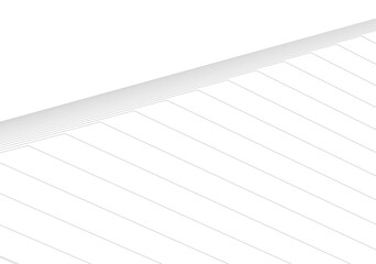 Poster - Minimalist Abstract Line Art - Geometric Architecture and Futuristic Design - Vector Illustration