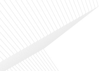 Poster - Minimalist Abstract Line Art - Geometric Architecture and Futuristic Design - Vector Illustration