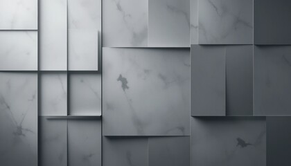 Poster - Contemporary design showcase modern space visual presentation minimalist aesthetic top-down perspective innovative materials for interior decor
