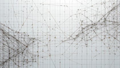 Poster - Exploring complex data structures through geometric patterns digital art minimalist environment abstract viewpoint technology concept