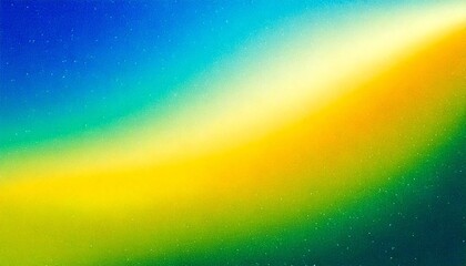Wall Mural - abstract blue green yellow grainy summer poster design background. colorful grainy gradient