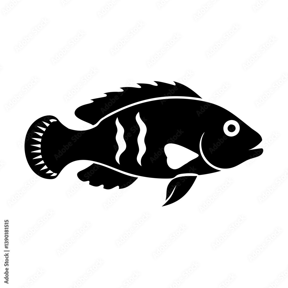 Firemouth Cichlid Fish Icon Firemouth Cichlid Fish Line Art Simple firemouth-cichlid-fish-icon-firemouth-cichlid-fish-line-art-simple