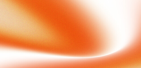 Aufkleber - Abstract transparent orange curve with gradient.