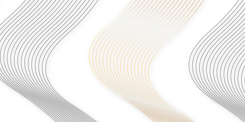Fototapete - Curve wave seamless pattern line texture. abstract colorful vector wave elegant striped diagonal line technology concept web texture background. geometric modern or simple minimal line vector.