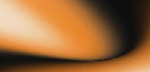 Aufkleber - Abstract orange and black gradient background.