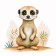 Surykatka ilustracja