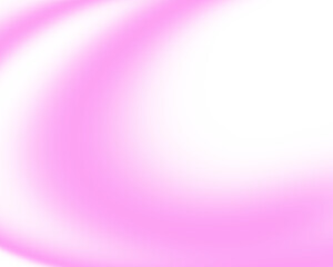 Poster - abstract transparent pink swirl design with black void.