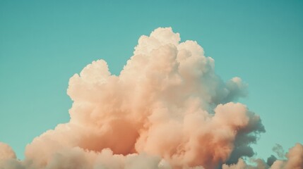 Poster - Ethereal Climate Dreamscape Soft Pastel Cloud Formations Exploring Atmospheric Poetry and Minimalist Meteorological Design for Next-Gen Visual Storytelling