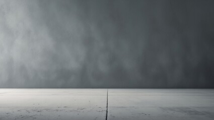 Poster - Concrete street wall background or texture in white.