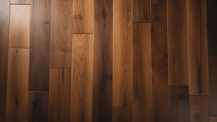 Poster - wood parquet floor background. Wooden laminate texture backdrop