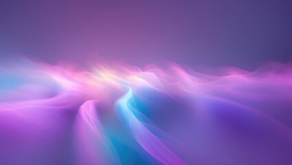 Poster - Vivid blurred rainbow color gradient abstract backdrop. Light refracted through a prism.