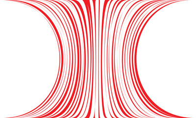 Aufkleber - abstract red tweak line bulge pattern background, banner, poster.