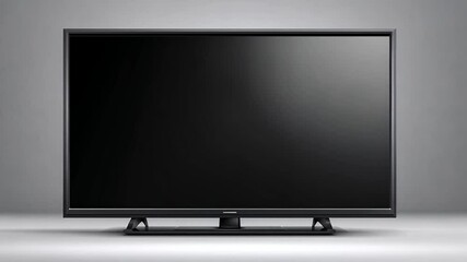 Poster - Modern LCD Wall Panel Featuring LED Technology on Display Generative AI