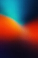 Poster - Colorful abstract design with vivid hues blending seamlessly to create an artistic atmosphere