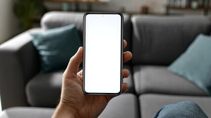 Poster - Individual Checking Messages Using a Smartphone at Home Generative AI