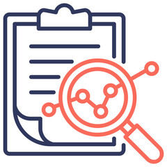 Poster - Analysis Dual Tone Icon