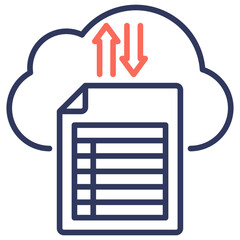 Poster - Data Collection Dual Tone Icon