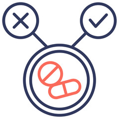 Poster - Feasibility Dual Tone Icon
