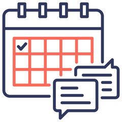 Poster - Follow Up Dual Tone Icon