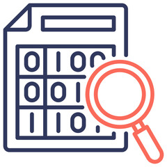 Poster - Data Dual Tone Icon