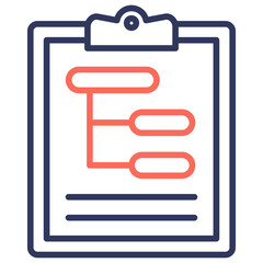 Poster - Subtask Dual Tone Icon