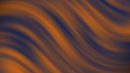 Poster - Gentle Swirling Gradient Motion with Warm Orange and Deep Blue Textures for Background Use in Design Projects