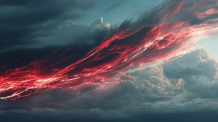 Poster - Exploring Vibrant Colors of a Nebula During Cosmic Flight Generative AI