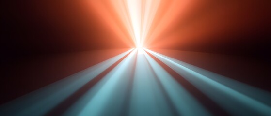 Poster - Converging Light Beams in a Dark Space