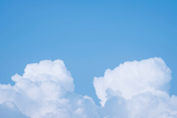 Wall Mural - beautiful blue sky clouds for background.