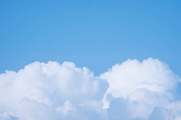 Wall Mural - beautiful blue sky clouds for background.