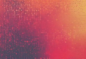 Poster - background color pattern yellow graphic geometric gradient square simple dots abstract trendy design halftone vector red minimal pink purple poster element flat banner cool colours circle trend