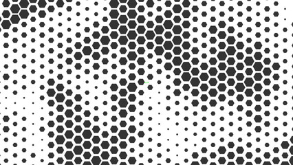 Fototapete - Abstract hexagonal pattern texture. Abstract background of hexagonal shapes