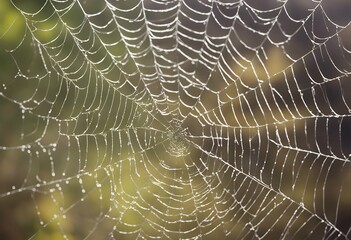 Wall Mural - web halloween spider background thread nature fear dark horror skittish element illustration decorat