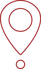 Poster - Map pin location icon. Modern map markers vector isolated on transparent background. GPS location symbol. Modern map markers global positioning system and travel destinations.