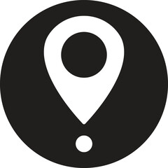 Poster - Map pin location icon. Modern map markers vector isolated on transparent background. GPS location symbol. Modern map markers global positioning system and travel destinations.
