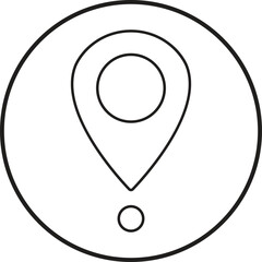 Poster - Map pin location icon. Modern map markers vector isolated on transparent background. GPS location symbol. Modern map markers global positioning system and travel destinations.