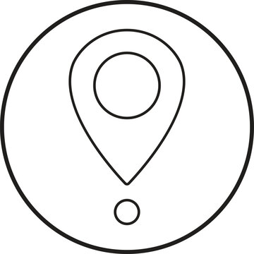 Map pin location icon. Modern map markers vector isolated on transparent background. GPS location symbol. Modern map markers global positioning system and travel destinations.